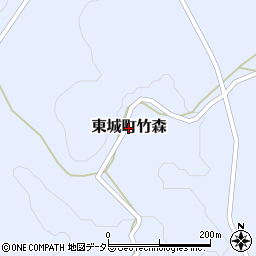 竹森集会所周辺の地図