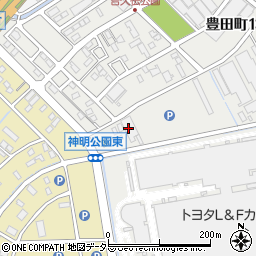 小野田工業株式会社周辺の地図