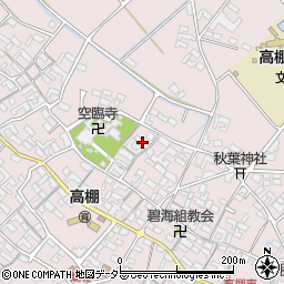 愛知県安城市高棚町郷190周辺の地図