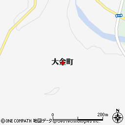 島根県浜田市大金町周辺の地図