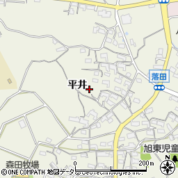 愛知県知多市大興寺平井112-2周辺の地図