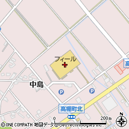 フィールＤ街道あかのれん周辺の地図