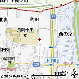 上印田公園周辺の地図