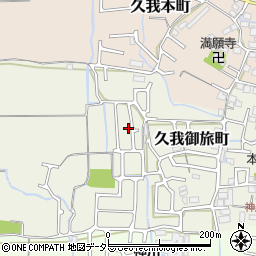 京都府京都市伏見区久我御旅町6-124周辺の地図