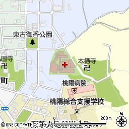 京都老人福祉協会京都老人ホーム周辺の地図