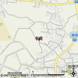愛知県知多市大興寺平井周辺の地図