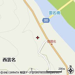 静岡県浜松市天竜区西雲名97周辺の地図