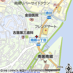 森正商事株式会社　セルフ＆車検センター南郷ＳＳ周辺の地図