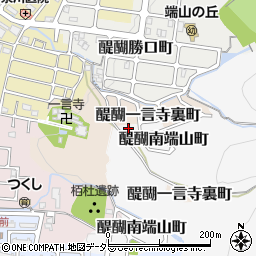 京都府京都市伏見区醍醐南端山町15-49周辺の地図