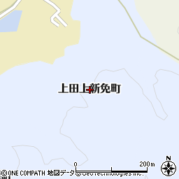 滋賀県大津市上田上新免町周辺の地図