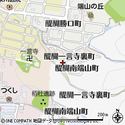 京都府京都市伏見区醍醐南端山町15-48周辺の地図