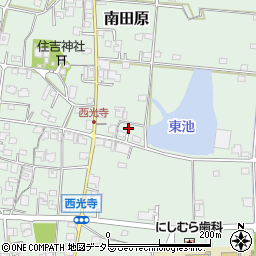 兵庫県神崎郡福崎町南田原1328周辺の地図