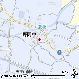 大阪府豊能郡能勢町野間中165周辺の地図