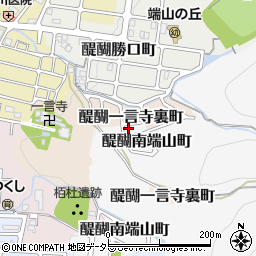 京都府京都市伏見区醍醐南端山町15-56周辺の地図
