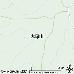 兵庫県佐用町（佐用郡）大日山周辺の地図