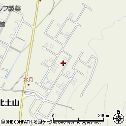 滋賀県甲賀市土山町北土山2278周辺の地図