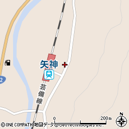 岡山県新見市哲西町矢田82周辺の地図