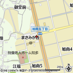 愛知県知多市旭南5丁目119周辺の地図