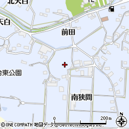 愛知県知多郡阿久比町板山南狭間6周辺の地図
