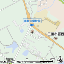 兵庫県三田市井ノ草808周辺の地図