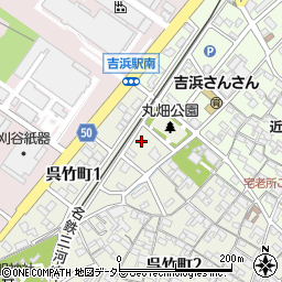 サンライズ呉竹周辺の地図