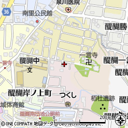京都府京都市伏見区醍醐柏森町4周辺の地図