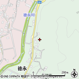 静岡県伊豆市徳永周辺の地図
