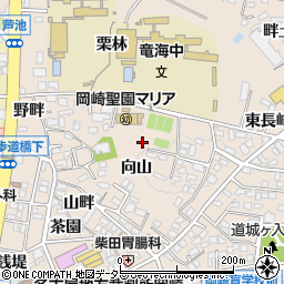 愛知県岡崎市明大寺町周辺の地図