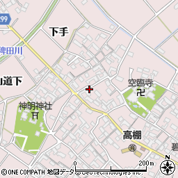 愛知県安城市高棚町郷88周辺の地図