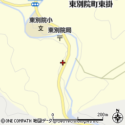 京都府亀岡市東別院町東掛室周辺の地図