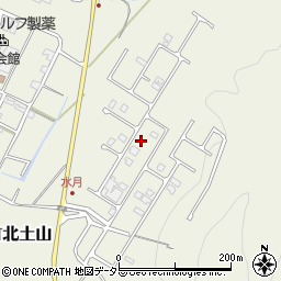 滋賀県甲賀市土山町北土山2278-11周辺の地図