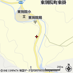 京都府亀岡市東別院町東掛（室）周辺の地図