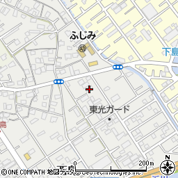 静岡県静岡市駿河区西島464周辺の地図