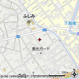 静岡県静岡市駿河区西島448周辺の地図