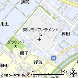 愛知県岡崎市昭和町河原周辺の地図
