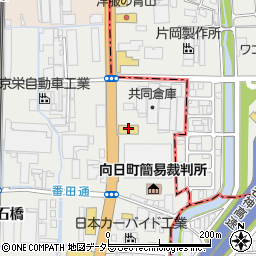 かっぱ寿司向日店周辺の地図