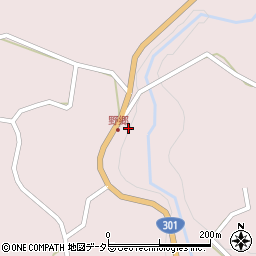 愛知県新城市作手白鳥カイツ周辺の地図