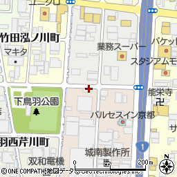 セイノースーパーエクスプレス株式会社　京都航空営業所周辺の地図