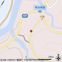 愛知県新城市大野小野6周辺の地図