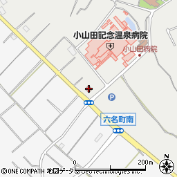 小山田郵便局周辺の地図