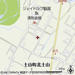 滋賀県甲賀市土山町北土山2768周辺の地図