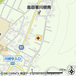 ＤＣＭアットホーム川根店周辺の地図