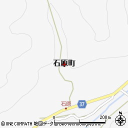 愛知県岡崎市石原町周辺の地図
