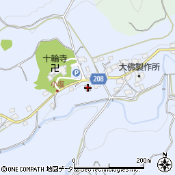 小塩集落センター周辺の地図