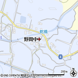 大阪府豊能郡能勢町野間中167周辺の地図