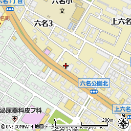 株式会社サニクリーン名古屋　岡崎営業所周辺の地図
