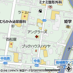 アングラーズ福崎店周辺の地図