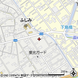 静岡県静岡市駿河区西島450周辺の地図