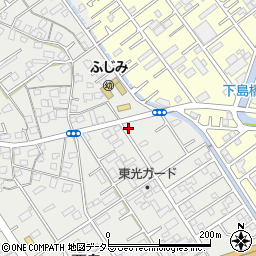 静岡県静岡市駿河区西島462周辺の地図