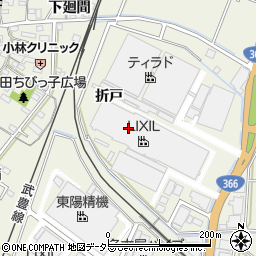 愛知県知多郡東浦町藤江折戸1周辺の地図